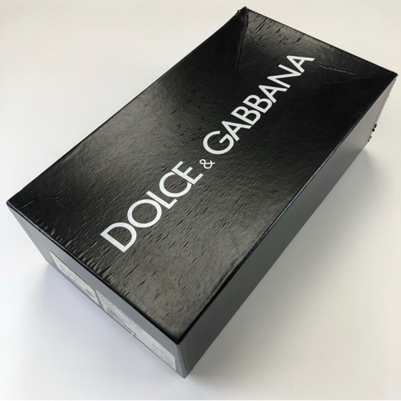 Dolce & Gabanna black leather men’s tie up dress shoes Size 9.5 main image 9